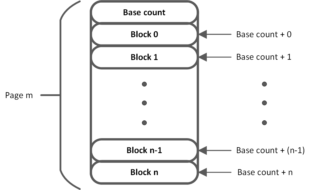 Flash Partition Block Layout